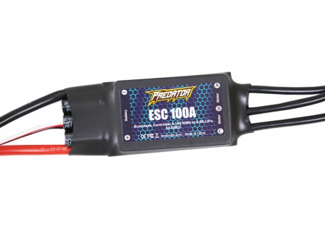 100A ESC With 300 Input Cable EC5 (for 80mm Futura V2 / 80mm BAE Hawk /80mm Rafale)
