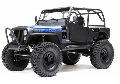 1/10 SCX10 III Jeep CJ-7 4WD RTR Grey