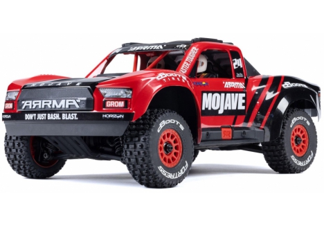 1/16 MOJAVE GROM MEGA 4X4 DT with Battery & Charger Red