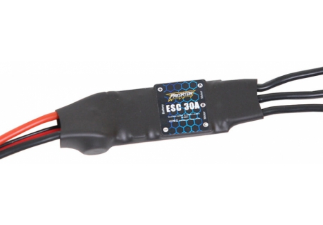 30A ESC With 200 Input Cable, 3.5mm Motor Connector, XT60 (for 2300mm FOX)