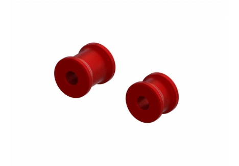 Aluminum Chassis Brace Spacer Set Red