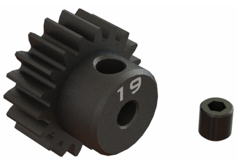 ARRMA 19T 0.8Mod 1/8 Bore CNC Steel Pinion Gear Z-ARA311081