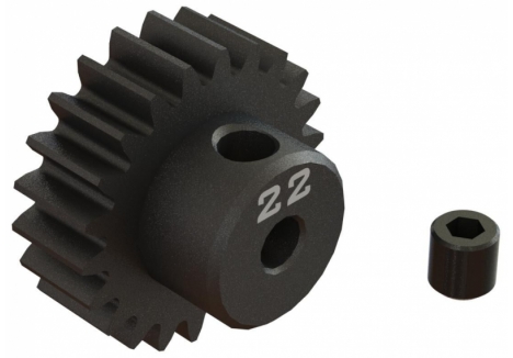 ARRMA 22T 0.8Mod CNC Steel Pinion Gear ARA311084