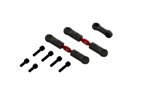 ARRMA Adjustable Steering Links for 1/16 1/14 GROM RC Vehicles Z-ARA340208