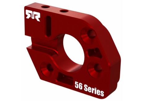 ARRMA Aluminium Motor Plate 56 Series Red Chassis Spare ARA320591