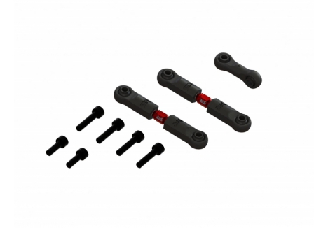 ARRMA Aluminum Adjustable Steering Links Set Mojave GROM ARA340217
