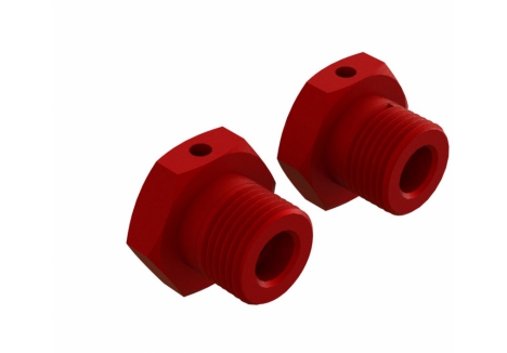 ARRMA Aluminum Wheel, 17mm Hex, Red (2) Z-AR310904