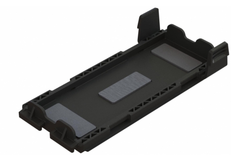 ARRMA Battery Door Set Black Composite Replacement Spare Z-ARA320669