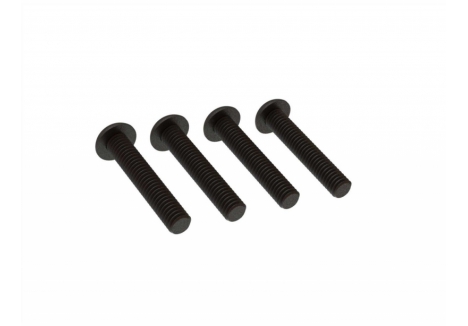 ARRMA Button Head Hex Machine Screws M4x22mm 4 Pack ARA721422
