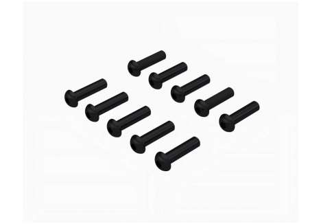 ARRMA Button Head Screw M2.5x10mm Pack of 10 Z-ARA-2709