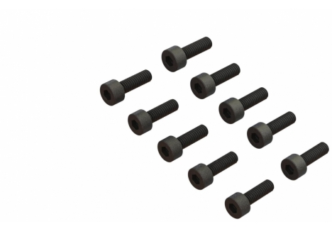 ARRMA Cap Head Screw M2.5x8mm Steel 10pcs Z-ARA702010