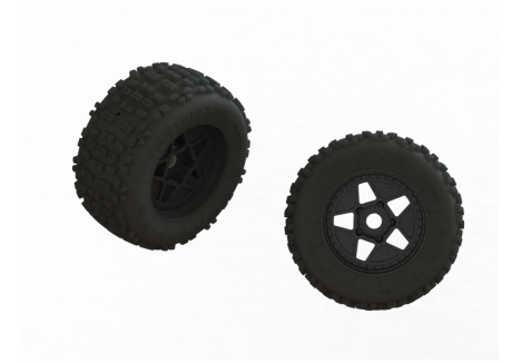 ARRMA dBoots Back-Flip Big Block MT Tyre Glued 1/5 RC Monster Truck G-ARA550111