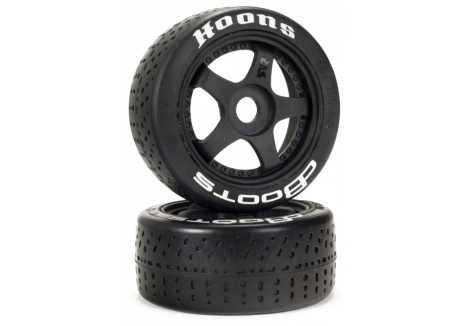 ARRMA dBoots Hoons 42/100 2.9 White Belted 5-Spoke RC Wheel Tyre Set ARA550062