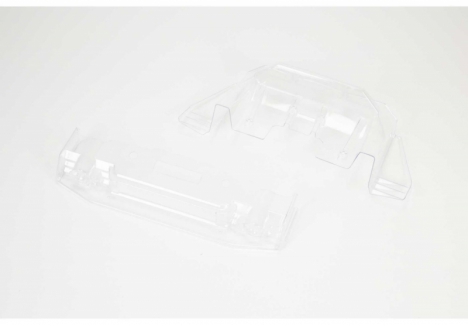 ARRMA Felony 6S Clear Trimmed Splitter and Diffuser ARA410012