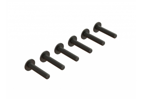 ARRMA Flanged Button Head Screw M4x20mm 6 Pack ARA727420