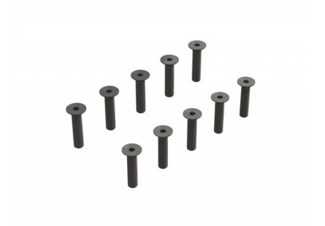 ARRMA Flat Head Hex Machine Screw M3.5x16mm 10pcs Z-ARA703016