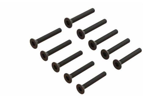 ARRMA Flat Head Screw M1.6x12mm (10) Z-ARA702018