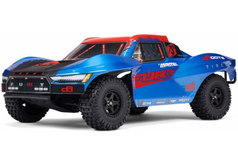 ARRMA Fury 223S BLX 1/10 2WD Brushless Short Course Truck Blue C-ARA3521T1