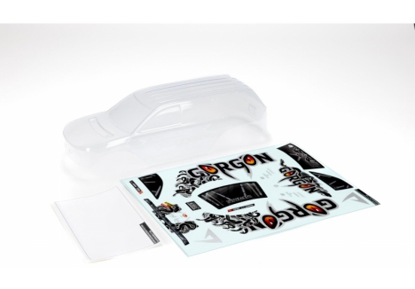 ARRMA GORGON 1/10 RC Monster Truck Clear Body Z-ARA402352