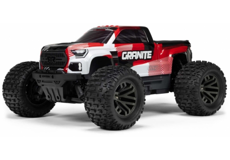 Arrma Granite 223S DSC 1/10 4WD Brushless RC Monster Truck RTR Red ARA4302V4T2