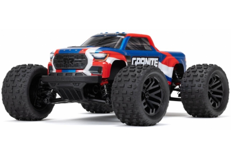 Arrma Granite Grom Mega 1/18 4WD RC Monster Truck RTR Blue with Battery C-ARA2102T1