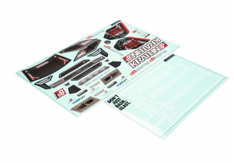 ARRMA Kraton 1/5 8S Clear RC Bodyshell Truggy ARA409004