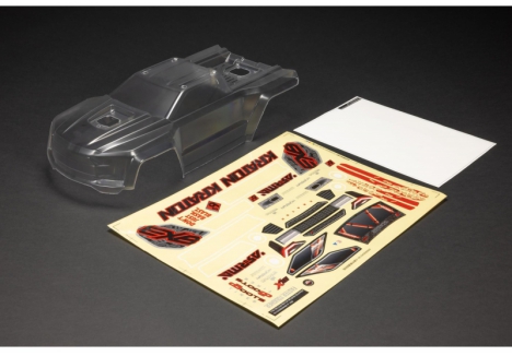 ARRMA Kraton 6S BLX 1/8 RC Monster Truck Clear Body with Decals Z-ARA-1519