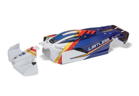 ARRMA LIMITLESS 1/7 Painted RC Car Body White Blue Z-ARA-2810