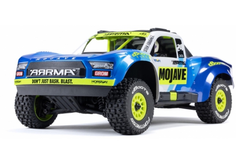 ARRMA MOJAVE GROM MEGA 1/16 4WD RC Desert Truck RTR Blue ARA2104T2