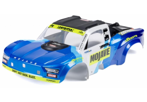ARRMA Mojave GROM RC Car Body Blue White Pre-Painted ARA412009