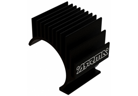 ARRMA Motor Heatsink Type C GROM 380 Motor Black Anodised Z-ARA-1419