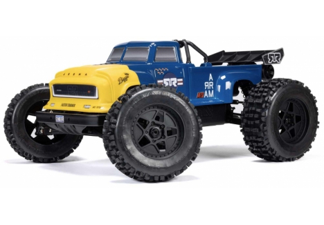 ARRMA NOTORIOUS 1/8 6S V6 4WD Brushless RC Stunt Truck RTR Blue C-ARA8611V6T2