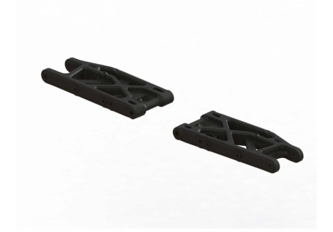 Arrma RC Model Shop Rear Lower Suspension Arms 117mm Pair ARA330607