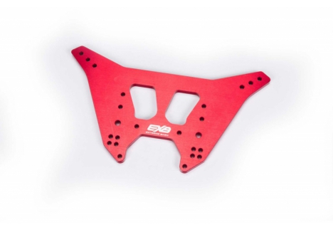 ARRMA Rear Aluminum Shock Tower CNC 7075 T6 M, Red: EXB Z-ARA320579