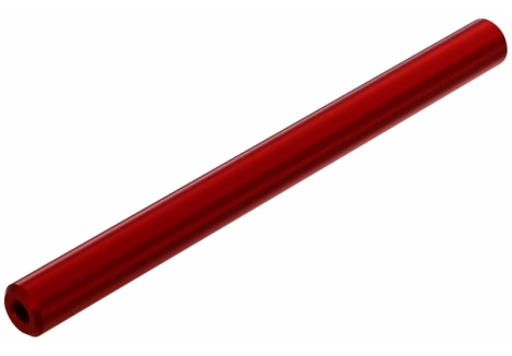 ARRMA Rear Brace Tube 120.5mm Aluminium Red ARA320763