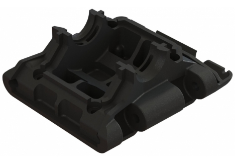 ARRMA Rear Lower Skid/Gearbox Mount (Black) Z-ARA320673
