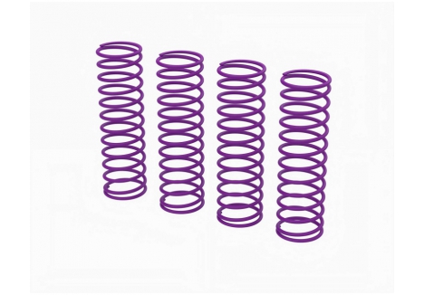 ARRMA Shock Spring Set E, 0.50N/mm, Purple (4): GROM Z-ARA-2896