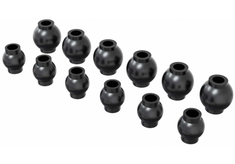 ARRMA Steel Pivot Ball Set MINI 1/16 Six Balls ARA-2719