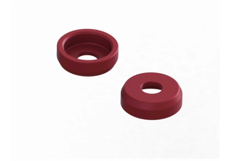 ARRMA Suspension Arm End Cap Red Anodised Aluminium Z-ARA330645