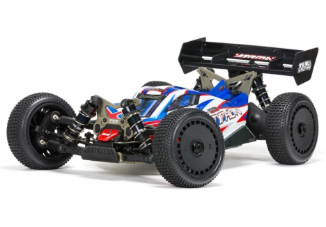 ARRMA TYPHON 1/8 6S 4WD Brushless RC Buggy RTR Red Blue C-ARA8406