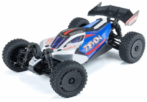ARRMA Typhon Grom 1/14 4WD Brushed RC Buggy RTR Blue C-ARA2106T1