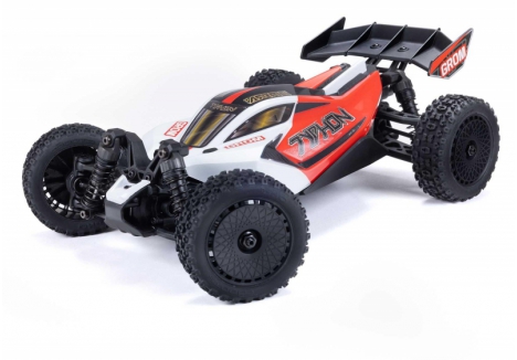 ARRMA Typhon Grom 1/14 4WD Brushed RC Buggy RTR Red C-ARA2106T2