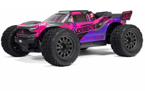 Arrma Vorteks 223S BLX 1/10 4WD Brushless RC Stadium Truck RTR Purple ARA4305V4T3