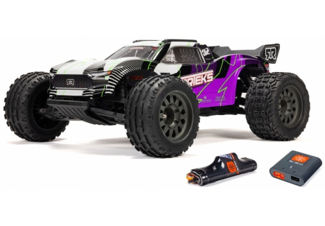 ARRMA VORTEKS MEGA 550 1/10 2WD RC Stadium Truck RTR Purple C-ARA3205ST2