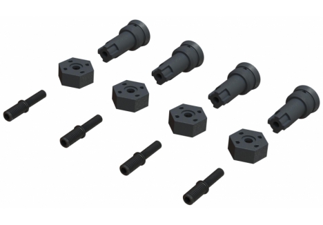 ARRMA Wheel Axle and Hub Set RC Spare Part Z-ARA311178