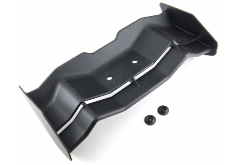 ARRMA Wing 224mm Rear Black Composite RC Truggy Upgrade AR480002