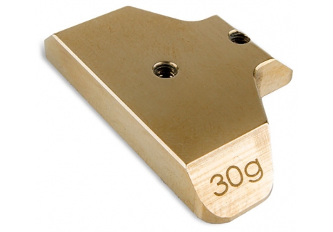 Associated RC8B3.1 RC8B3.2 FT Chassis Weight 30g Machined Brass AS81406