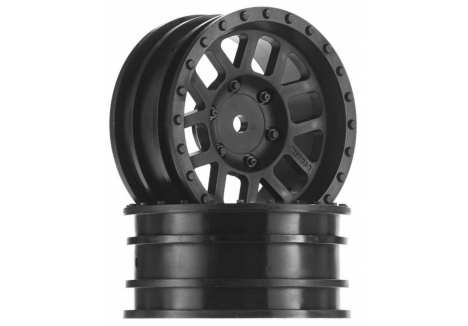 AXIAL 1/10 1.9 Method Mesh Wheels, 12mm Hex, Black (2) Z-AX31415