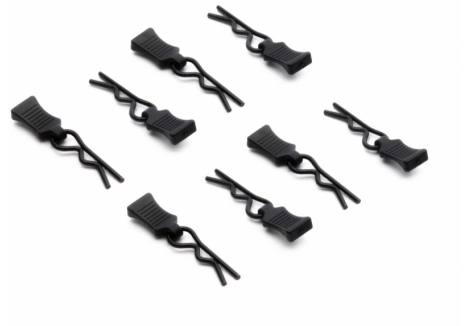 AXIAL 6mm Body Clip with Tabs (8) Z-AXI250010
