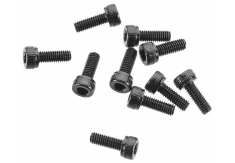 Axial Cap Head M3x8mm Black Oxide Screw 10 Pack AXA084